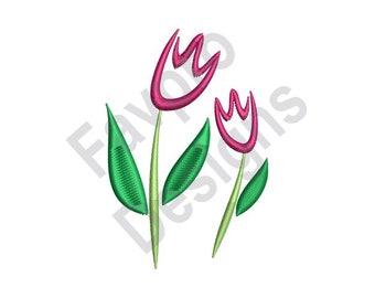 Tulips - Machine Embroidery Design
