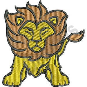 Big Lion - Machine Embroidery Design