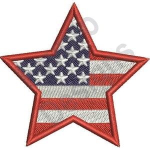 American Star - Maschinenstickerei Design