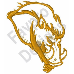 Boar Head - Machine Embroidery Design