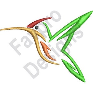 Hummingbird - Machine Embroidery Design