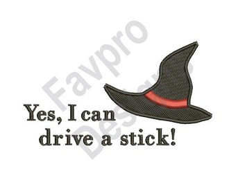 Witch Hat - Machine Embroidery Design