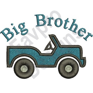 Big Brother - Machine Embroidery Design