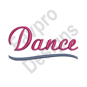 Dance - Machine Embroidery Design