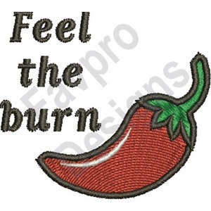 Chili Pepper - Machine Embroidery Design