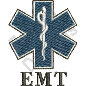 Emt Symbol - Machine Embroidery Design