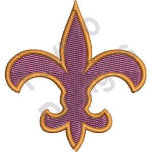 Fleur De Lis - Machine Embroidery Design