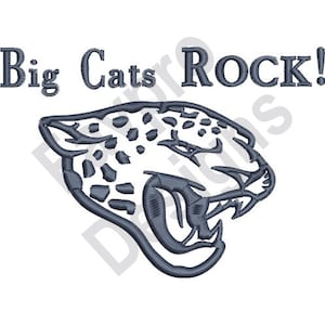 Leopard Outline - Machine Embroidery Design
