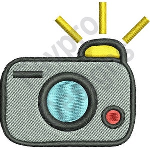Camera Flash - Machine borduurwerk Design