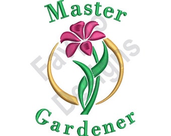 Master Gardener - Machine Embroidery Design