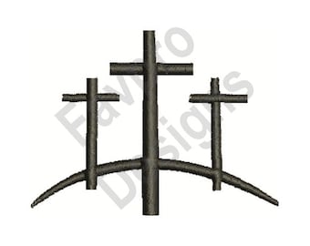 Three Crosses - Machine Embroidery Design