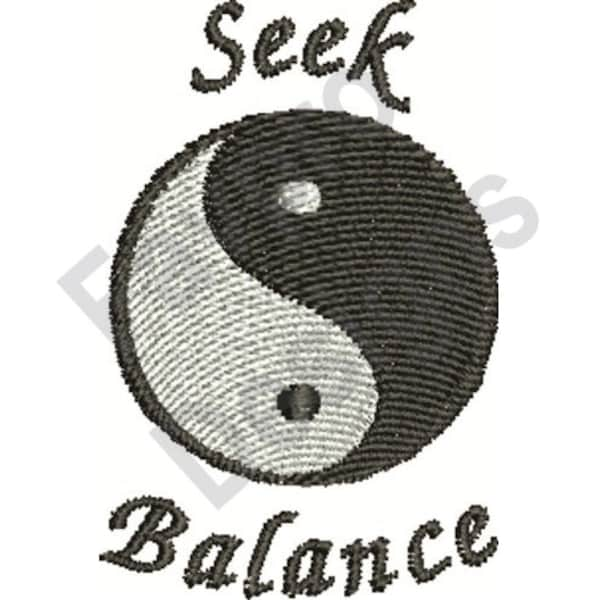 Ying Yang Symbol - Machine Embroidery Design