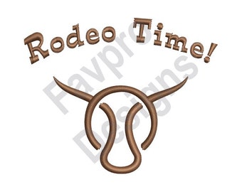 Rodeo Time - Machine Embroidery Design