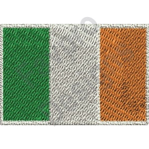 Irish Flag - Machine Embroidery Design
