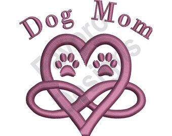 Mamá - diseño de máquina del bordado del perro