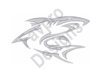 Shark Outline - Machine Embroidery Design