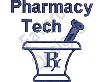 Mortar Pestle Outline - Machine Embroidery Design