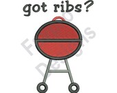 Got Ribs - Machine Embroidery Design
