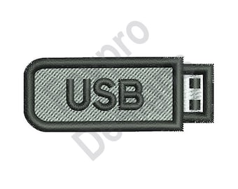 Flash Drive - Machine Embroidery Design