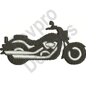 Motorcycle - Machine Embroidery Design