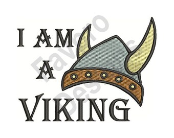 A Viking - Machine Embroidery Design