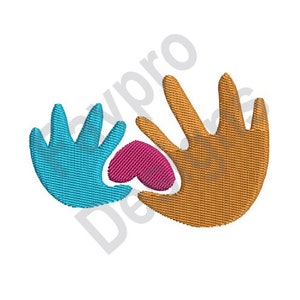Helping Hands - Machine Embroidery Design