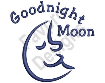 Goodnight Moon - Machine Embroidery Design