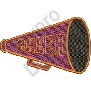 Cheer Megaphone - Machine Embroidery Design
