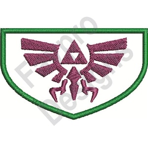 Zelda Crest - Machine Embroidery Design