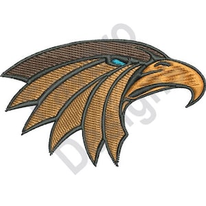 Hawk Mascot - Machine Embroidery Design