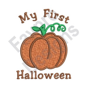 First Halloween - Machine Embroidery Design