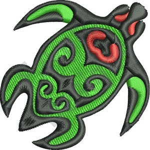 Turtle - Machine Embroidery Design