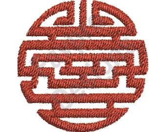 Chinese Circle - Machine Embroidery Design