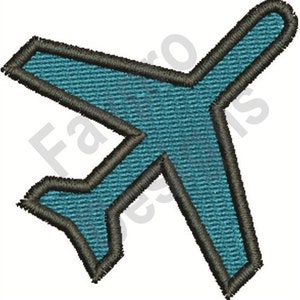 Air Plane - Machine Embroidery Design