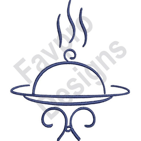 Dinner Is Served - Machine Embroidery Design