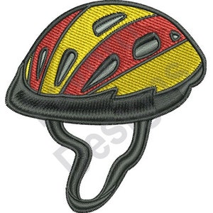 Bicycle Helmet - Machine Embroidery Design