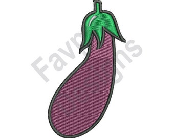 Eggplant - Machine Embroidery Design