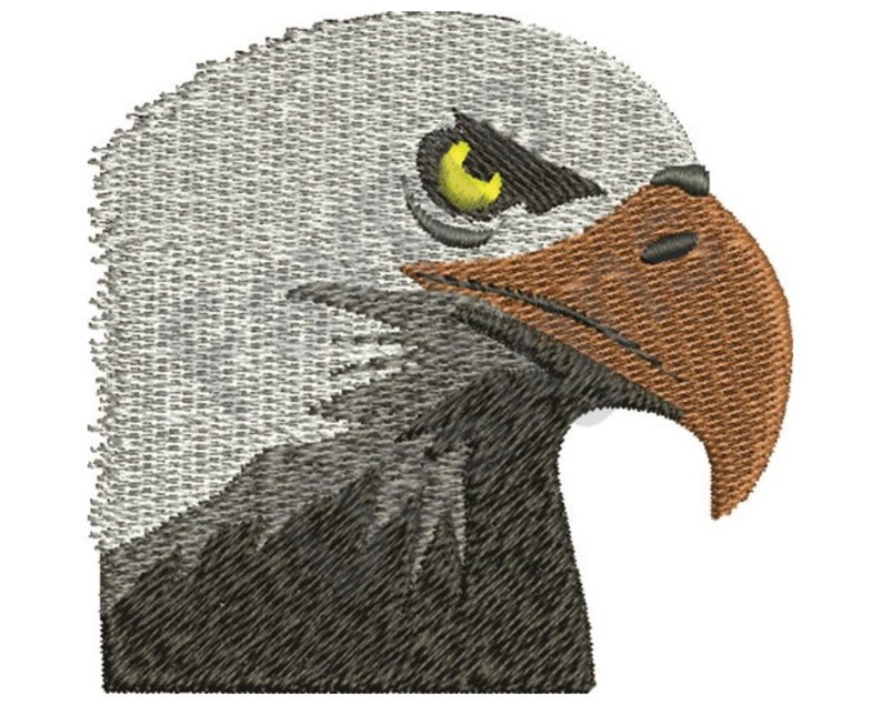 Eagle Machine Embroidery Design Etsy