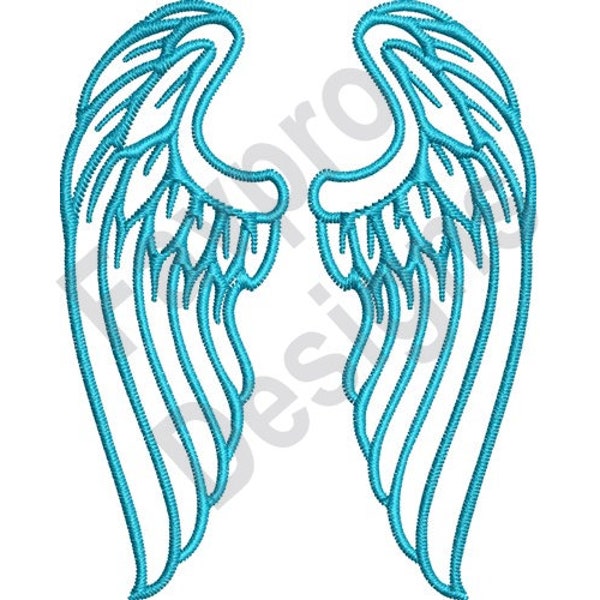 Angel Wings - Machine Embroidery Design