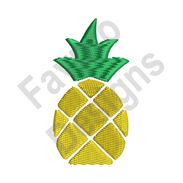 Pineapple - Machine Embroidery Design