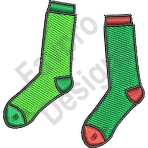 Socks - Machine Embroidery Design