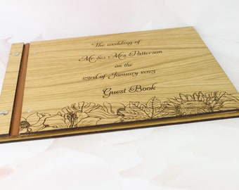 Oak Guest Book