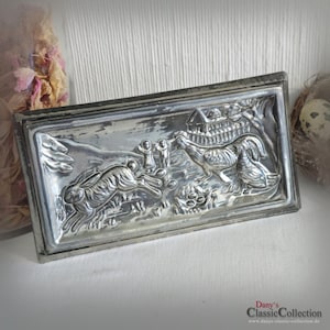 Chocolate Mold ~ HERIS chocolate bar ~ German Metal Form ~ RARE Collectible ~ Farmhouse decor ~ Happy Easter ~ hy5375ot