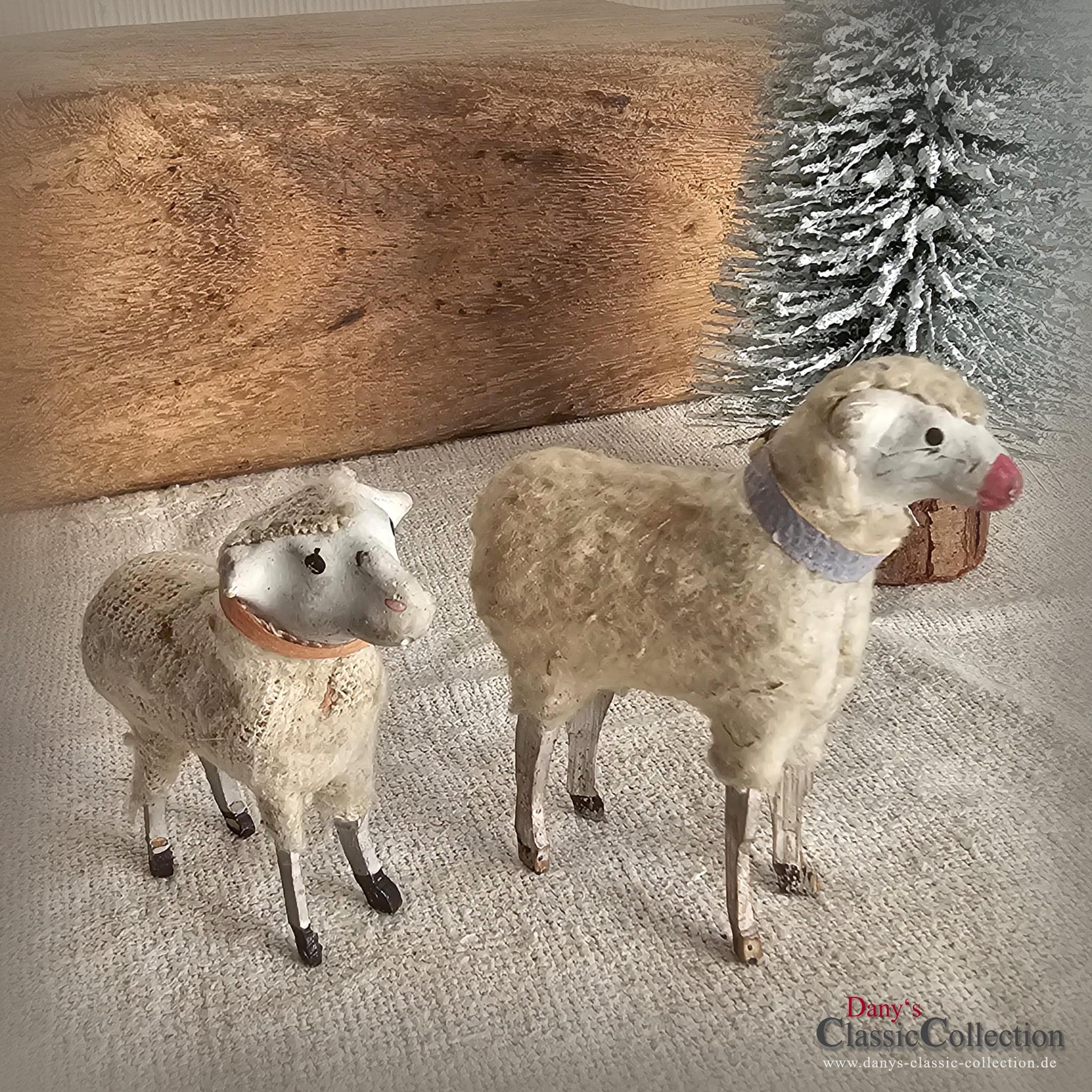Antique putz sheep - Etsy 日本