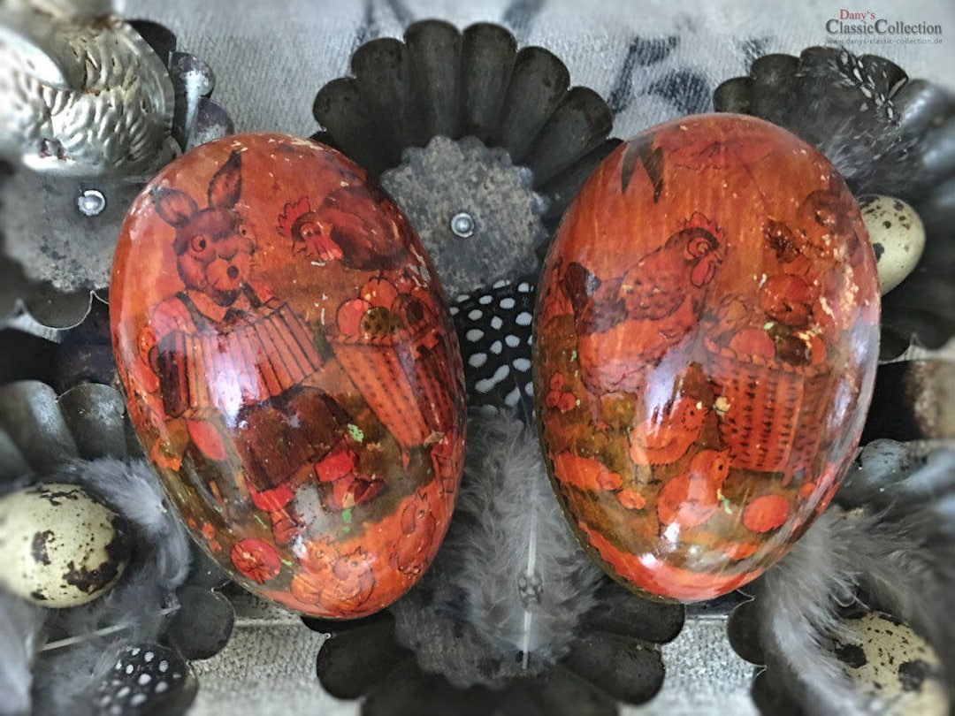 Vinateg Cardboard Easter Egg for Decoration Candy Container for Filling