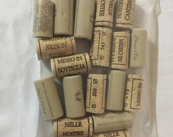 Mixed Bag of 20 used Corks for crafts