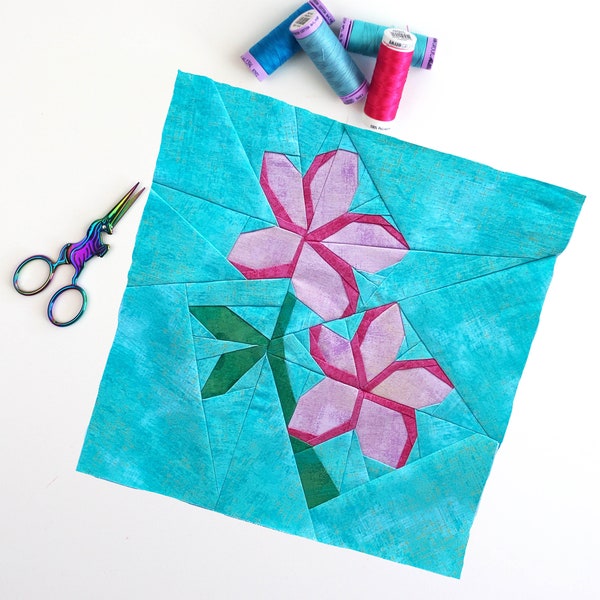 Flower Quilt Pattern Etsy