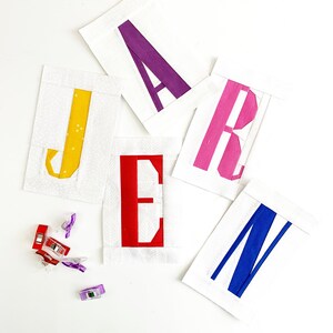 Alphabet FPP Quilt Block Pattern Set: ABC Letters (digital Download ...