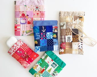 Flex Frame Pouch 4 sizes Beginner-Friendly Patched Design (PDF Download)