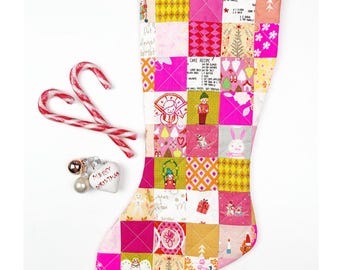 Patron de couture pour bas de Noël, téléchargement instantané PDF,